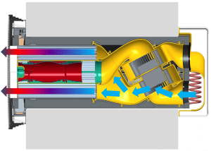 Air70 - flechas - insuflación