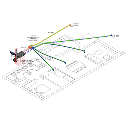 DF OPTIMA Red Pure Air Termoplástico 2x2