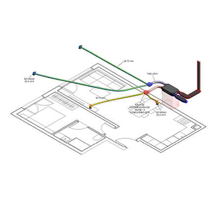DF OPTIMA Red Pure Air Termoplástico&nbsp;1x1