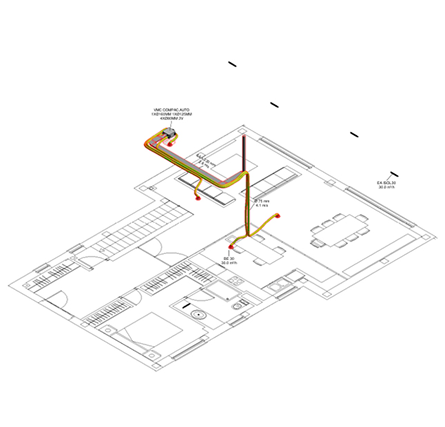 SIBER ECO AUTO Red Pure Air Termoplástico&nbsp;3x3