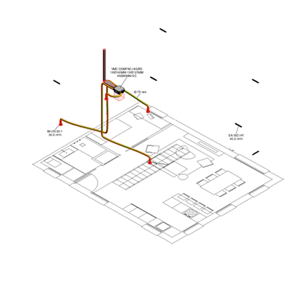 SIBER ECO HIGRO Red Pure Air Termoplástico&nbsp;4x3
