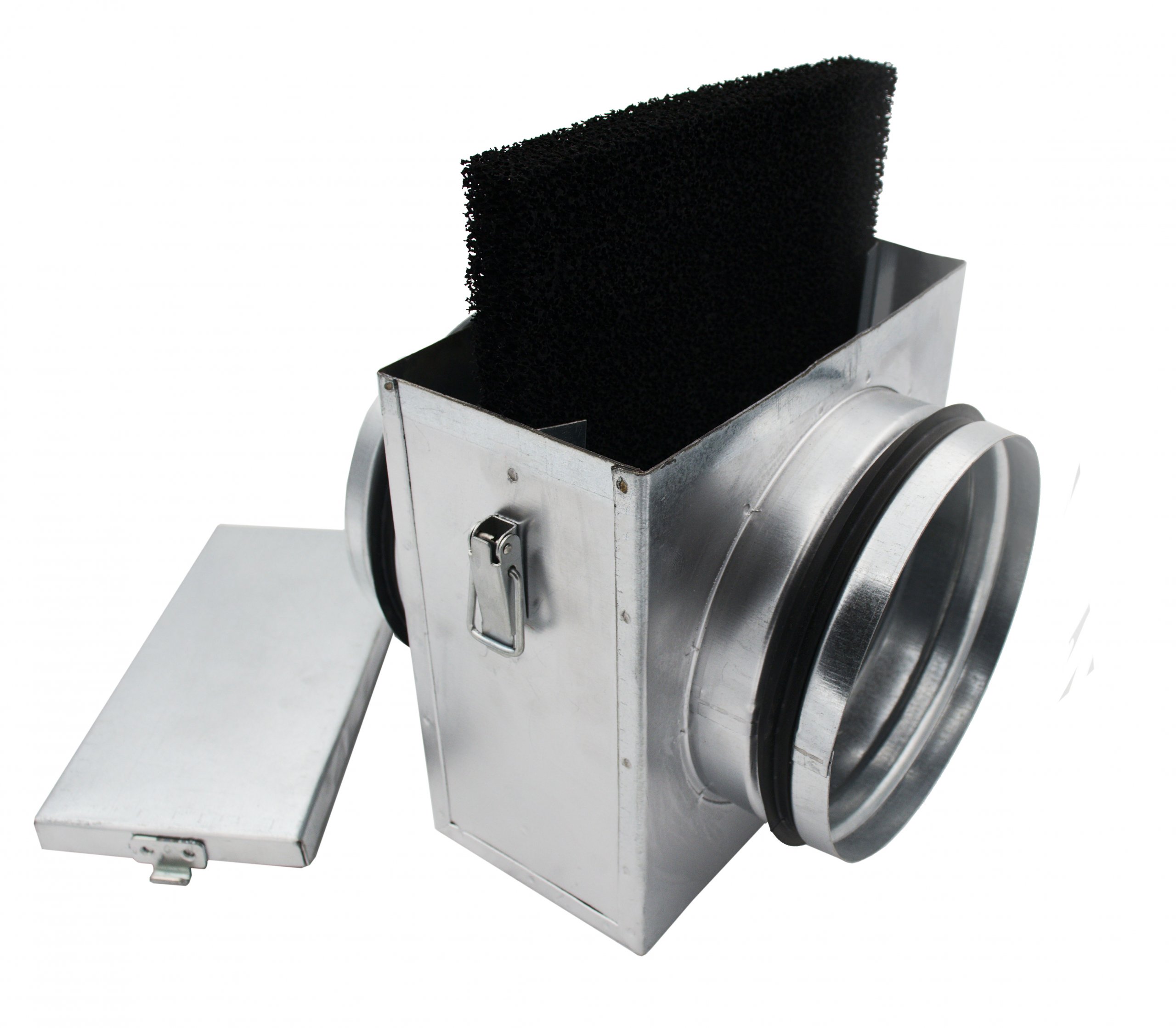 Filter holder box carbon filter